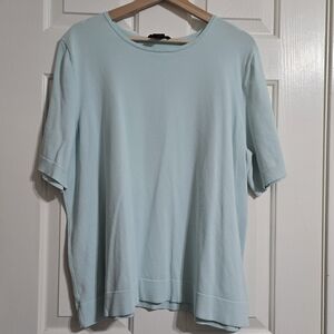 Investments Sky Blue Short Sleeve Tee